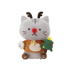 Hapins Christmas Plush Toy Chartreuse Cat