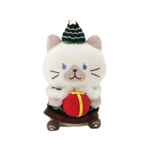 Hapins Christmas Plush Toy Siamese Cat