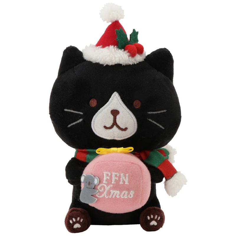 Hapins Christmas Plush Toy Tuxedo Cat