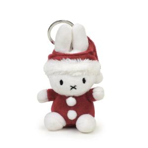 Miffy & Friends Miffy Keychain Santa