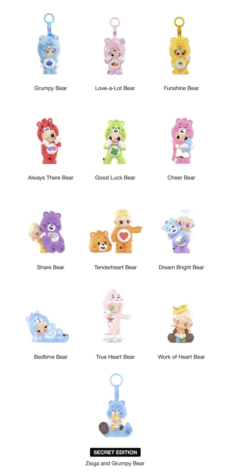 Zsiga – Care Bears Series Blind Box