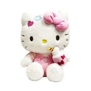 Sanrio Pink Hello Kitty Sitting Plush 25cm