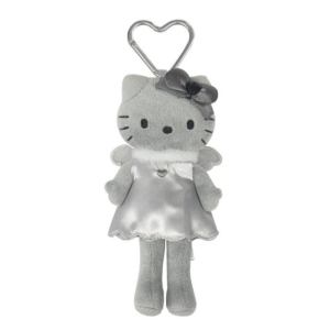 Sanrio Style Up Mascot - Hello Kitty Black Angel Grey in Grey Dress