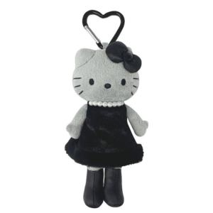 Sanrio Style Up Mascot - Hello Kitty Black Angel Grey in Black Dress
