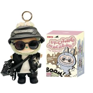 Monsters Series – Exciting Macaron Vinyl Plush Pendant Blind Box + Black Street Fashion Style Outfit