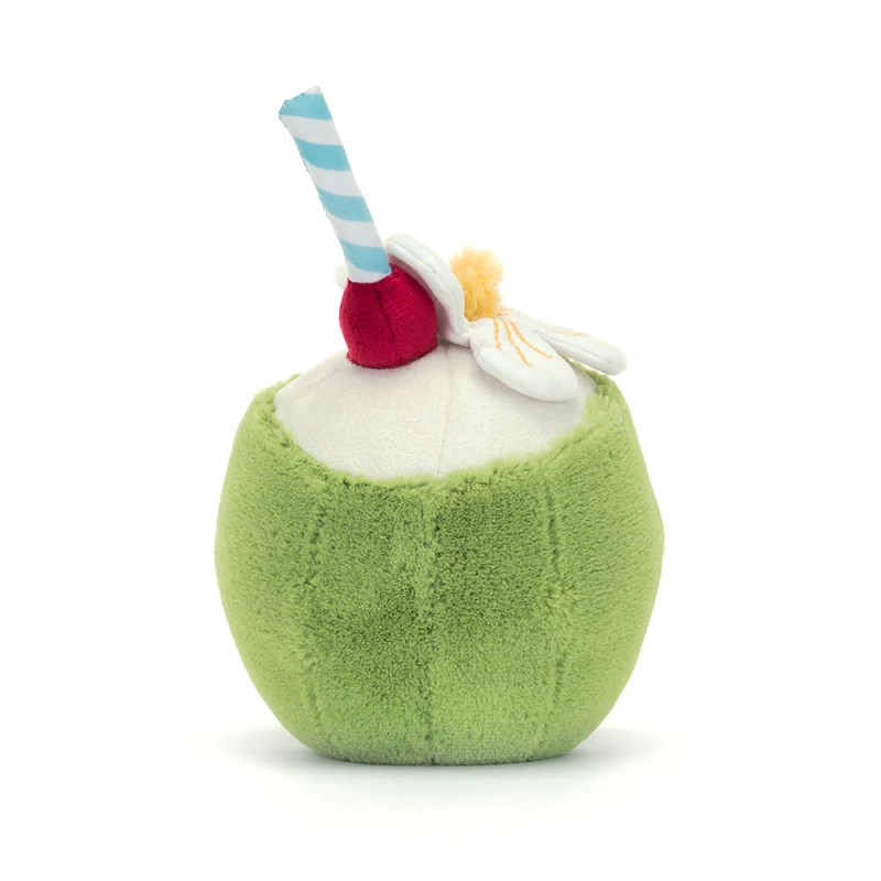 Jellycat Amuseables Aruba Coconut - 15cm - In Stock at WOWFUN