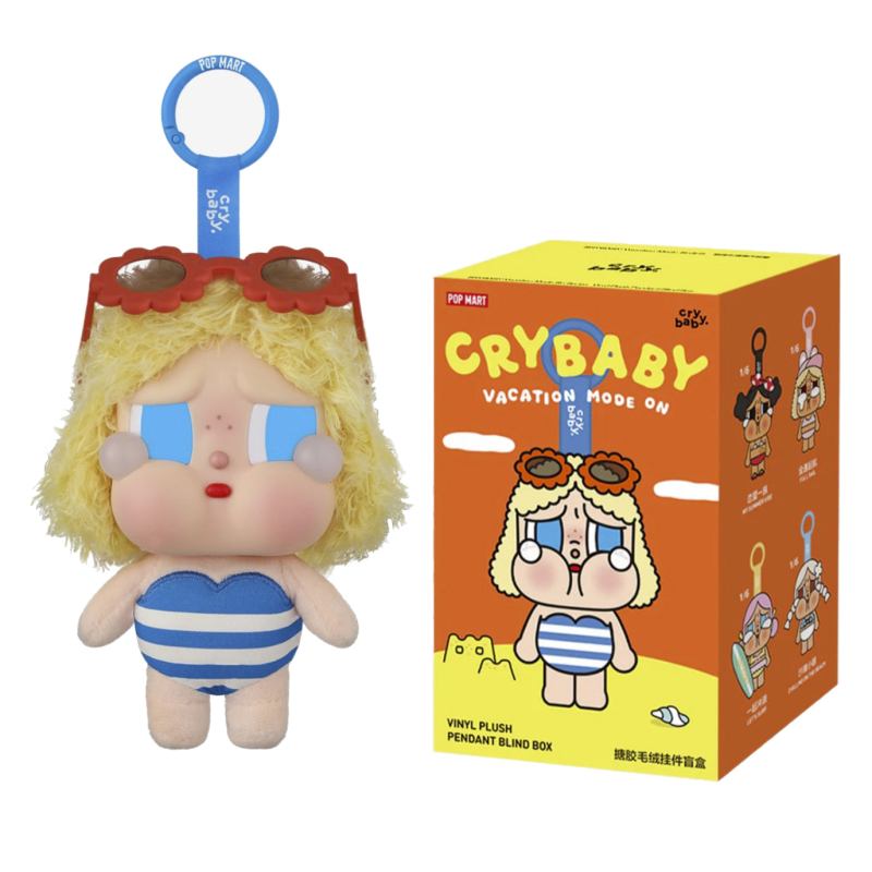 CRYBABY Vacation Mode On Series-Vinyl Plush Blind Box – WowFun