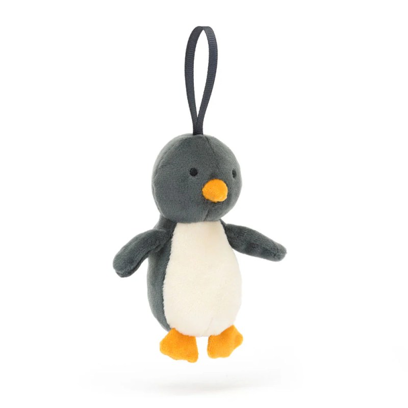Jellycat Christmas Festive Folly Penguin - 16cm - In Stock at WOWFUN