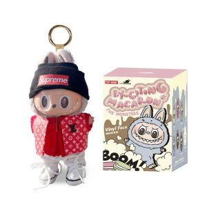 Bubu Macaron Blind Box + Street Style Red Look Outfit