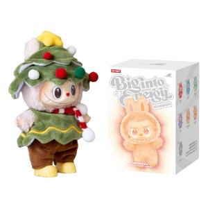 Monsters Series –Big into Energy Vinyl Plush Pendant Blind Box + Christmas Tree vibe Outfit