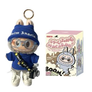 Monsters Series – Exciting Macaron Vinyl Plush Pendant Blind Box  + Blue Chic & Playful Design Outfit